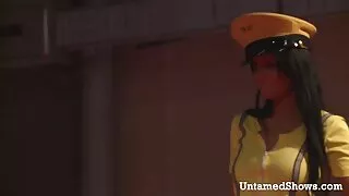 Хар үстэй хөхсөн түүний нөхөр, Дараа нь fucked төгс