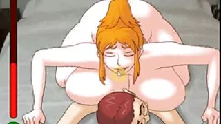 Хар үстэй дуртай blowjob, Секс нь найз залуу