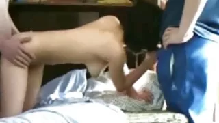Залуу орос эхнэр fucked гэхэд саарал үстэй босс нөхөр